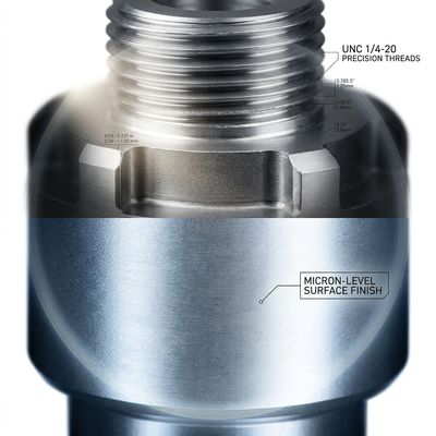 Custom CNC Turned Multi Axis Machined Parts Aluminum Components