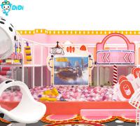 Indoor Playground Slide Set Kids Maze Gym Playground For Children