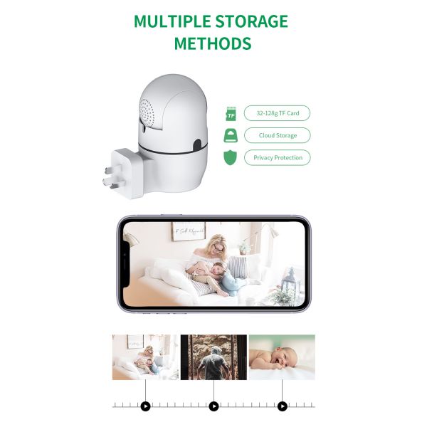 Highfly1080p Hd Video Night Vision Wifi Ip Wireless Camera Price Tf Card Cloud Storage Alarm Push Home Cctv Mini Security Camera