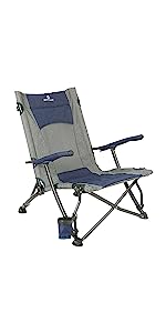 Folding Chairs Heavy Duty Support 350 lbs Moon Chair with Carry Bag Portable Folding Camping Chair with Carry Bag