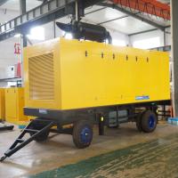 Steel Mobile Light Plant Generator Heavy Duty Genset Lighting Tower