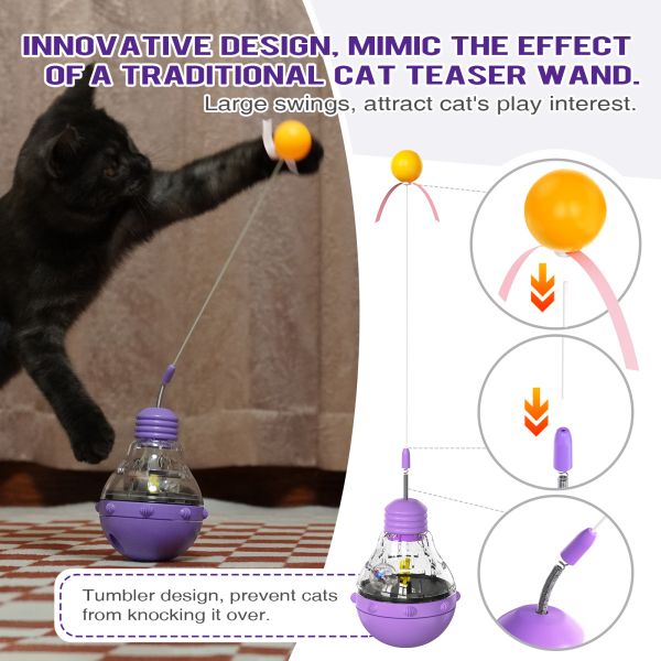 Snacks 50ml Cat Treat Dispenser Sustainable Electronic Interactive Cat Toys