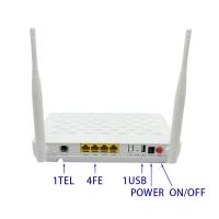 ROUTEUR DE FTTH ZTE GPON ONU ZTE F609 V5.0 4FE 2TEL 1USB WIFI ONU ONTARIO