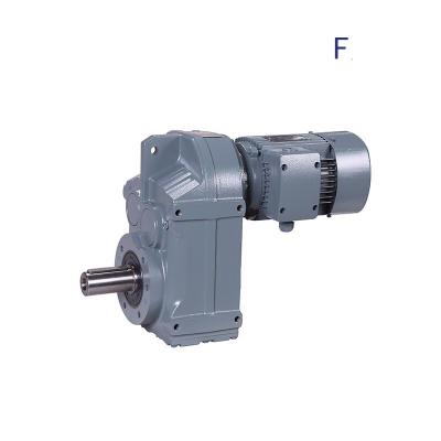 Parallel Shaft F Series Gearbox Helical Geared Motor Reducer For Agitator