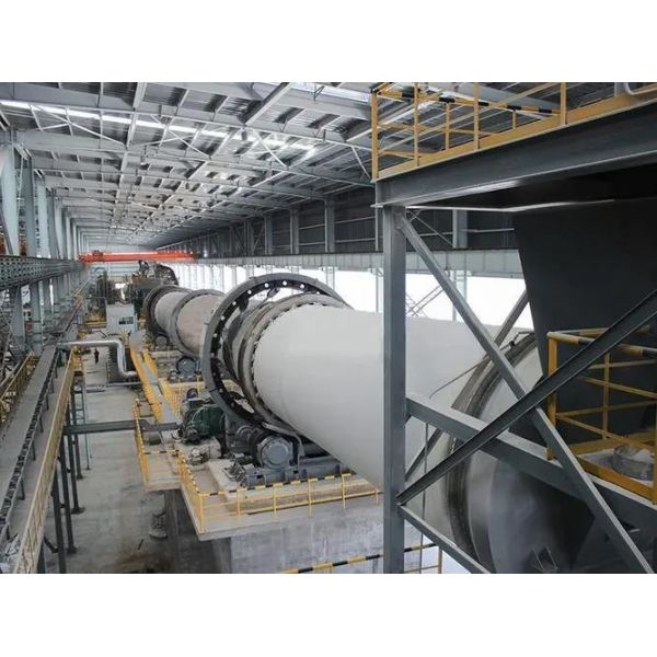 Производственная линия цементной ротационной печи твердые отходы керамическая ротационная печь