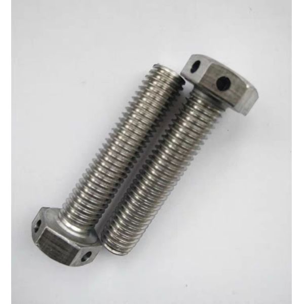 Шестерковый болт с отверстием для коттера в средней голове или конце M3-M100 DIN ANSI Standard