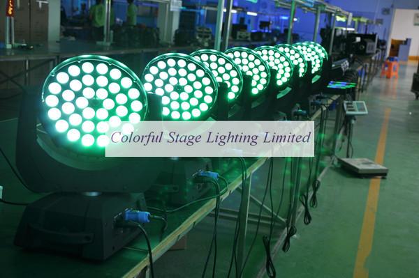 CE RoHs Free Shipping High quality 36x18W Zoom LED 6 IN 1 RGBWA UV Moving Head Light Price