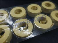 Cigarette Maker Parts Yellow Garniture Tape Customized 2000 - 10000 Cigs / Min