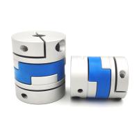 XTC hot selling retail servo shaft couplings aluminum oldham sliding disc couplings headless screw fixing oldham couplin