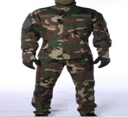 Camouflage Paintball Protective Clothing Military Combat Uniforms Suit Sets