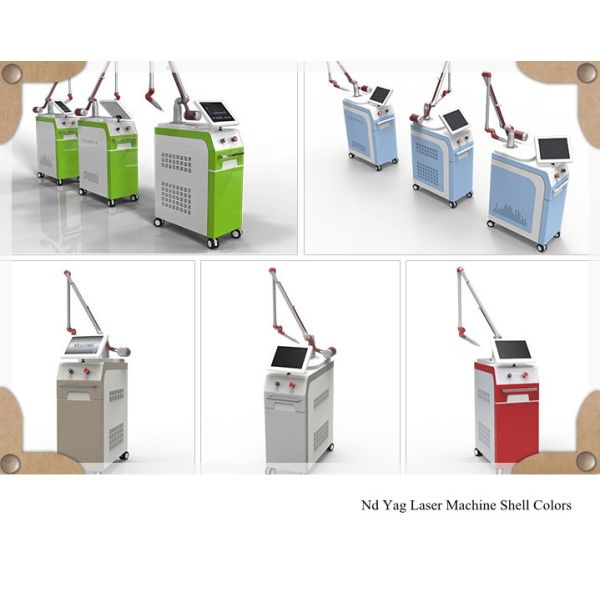 Touch Screen Operation Q Switched ND Yag Laser Output Tattoo Removal Machine