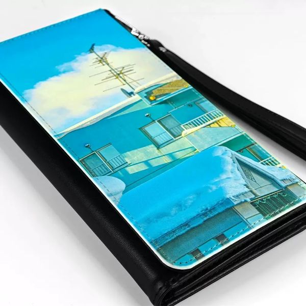 Sublimation Photo Printing Womens Wallet With Wrist Strap Personalised Card Wallet