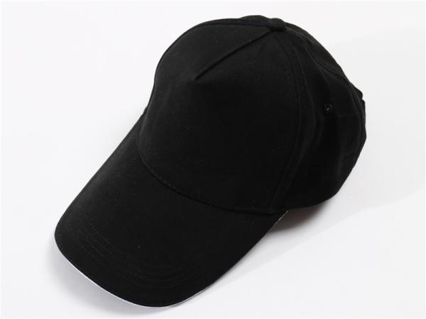 Custom Logo 6 Panel Fitted Embroidered Women Men Outdoor Cotton Hot Selling black color Baseball Cap