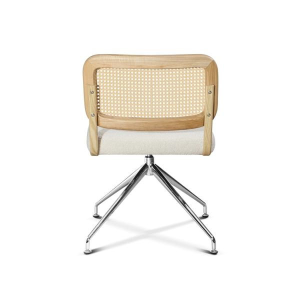 4 Star Base Ergonomic  Rattan Office Chairs