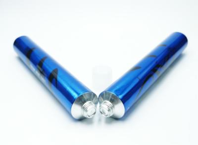 Volume 90ML Aluminum Tube Cosmetic Packaging D32MM For Hair Colorant Cream