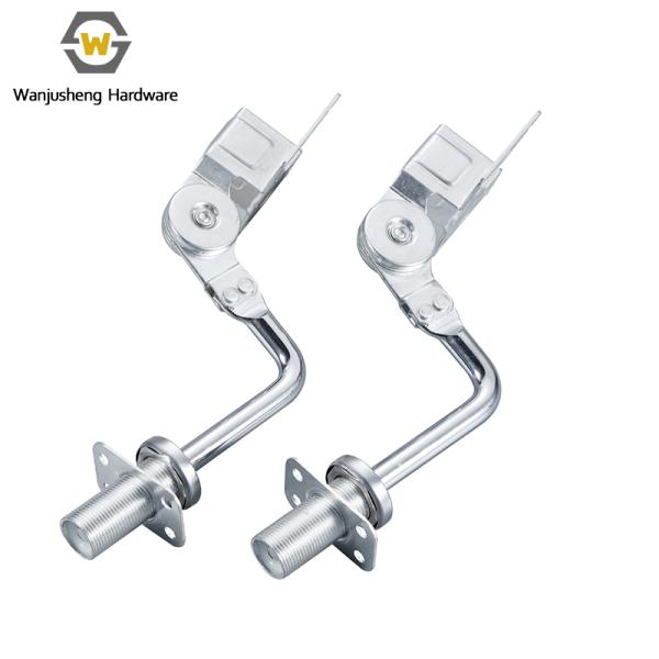 Hot Selling Headrest Sofa Hinge Bed Hardware Accessories Mechanism Accessories Silver Metal Furniture Headrest Hinge