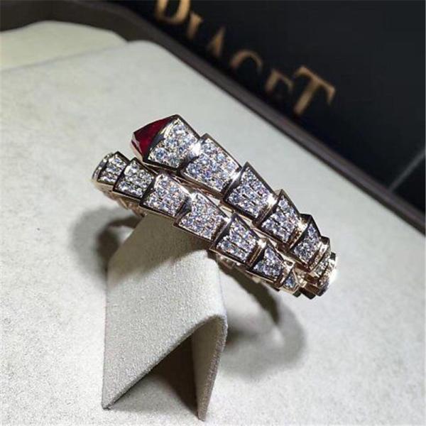 B Real diamond snake Bracelet 18k gold white gold yellow gold rose gold diamond Bracelet