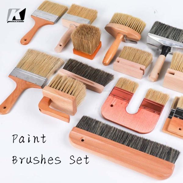 ODM Antiwear Professional Wallpaper Paste Brush , Ultralight Interior Paint Brushes