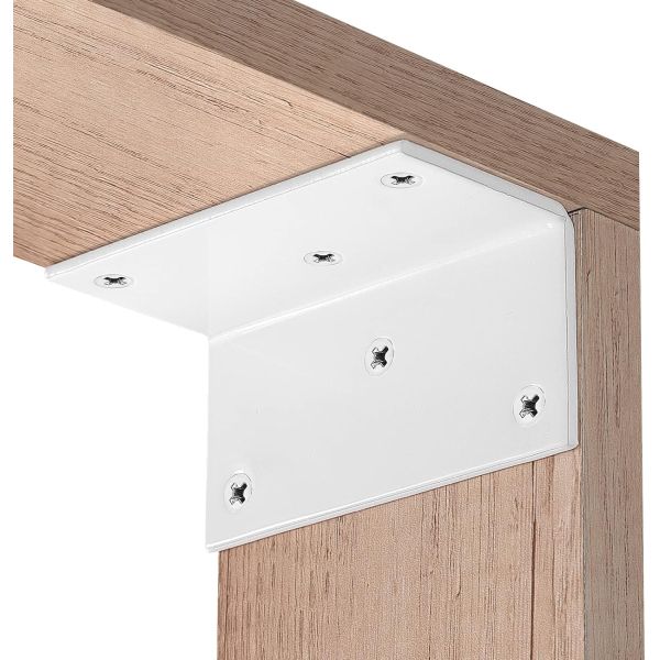 90 Degree Right Angle Corner Bracket Wood Furniture Frame Fence Joint Fastener Bracket
