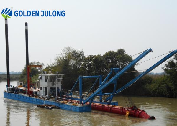 JULONG JLCSD300 Modular Structure Sand River Dredging Equipment / Julong Dredger