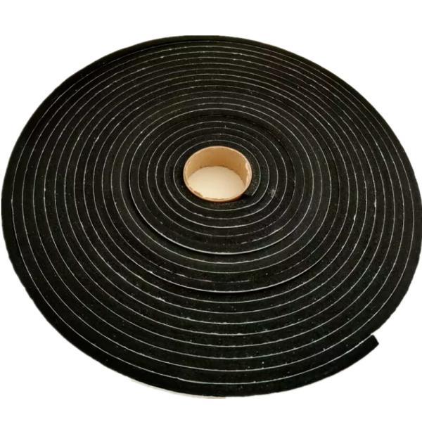 Waterproof Sealing Strips Neoprene Single-Sided Adhesive Neoprene Seal High Density Foam Tape