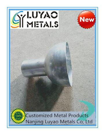 Plating Coating Aluminum Machined Parts Metal Spinning Parts  OEM