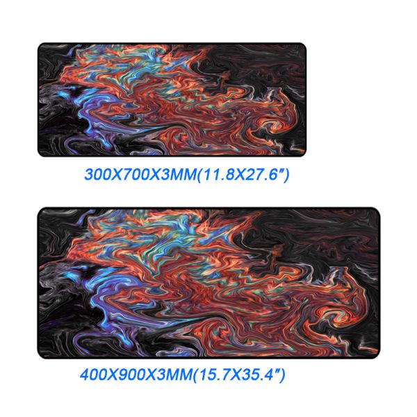 Large Strata Liquid Fluid Mousepad For Csgo Gaming Mous Pads NO Wireless Charging OEM