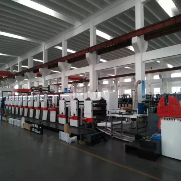 Máquina de impressão automática de Digitas Flexo para o papel 4 do PVC BOPP CPP saco de papel do copo de papel do polietileno de 6 cores