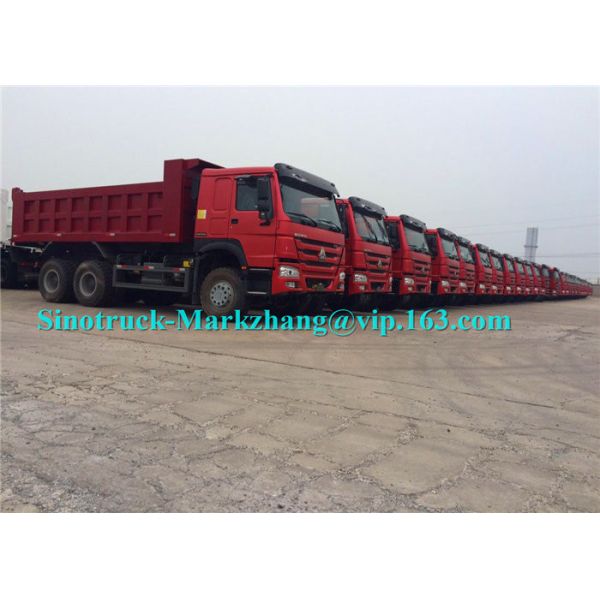 ZZ3257N3447A HOWO déchargeur de décharge d'exploitation de rouleur de 371/336 puissance en chevaux 6x4 10/camion- résistants pour transporter le minerai en pierre de sable