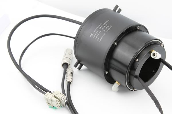 Matériel médical par la bague collectrice de trou de 8 circuits transmettant 20A actuel