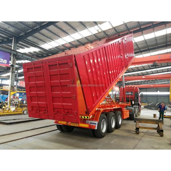 Подвеска Механическая подвеска Juyuan прицеп 80Ton боковой грузовик полуприцеп