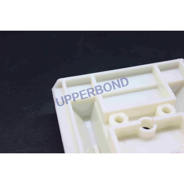 Машинного оборудования табака прессформы машины упаковки Molins части белого пластикового запасные