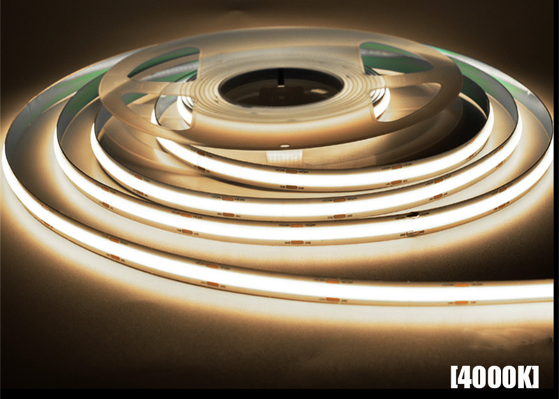 Удар Dc24v CRI90 10mm 480led/M Dimmable привел прокладку 14W/M