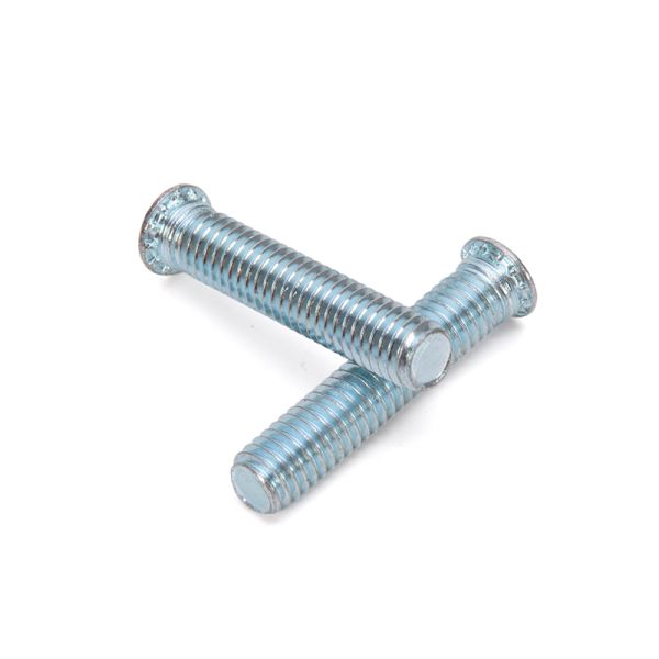 Bright Finish Uncoated Self Clinching Fastening Solutions for Metric Flat Head Self Lock Clinching Stud