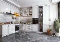 Importer directement du bois peinture de conception armoire de cuisine panneau économique