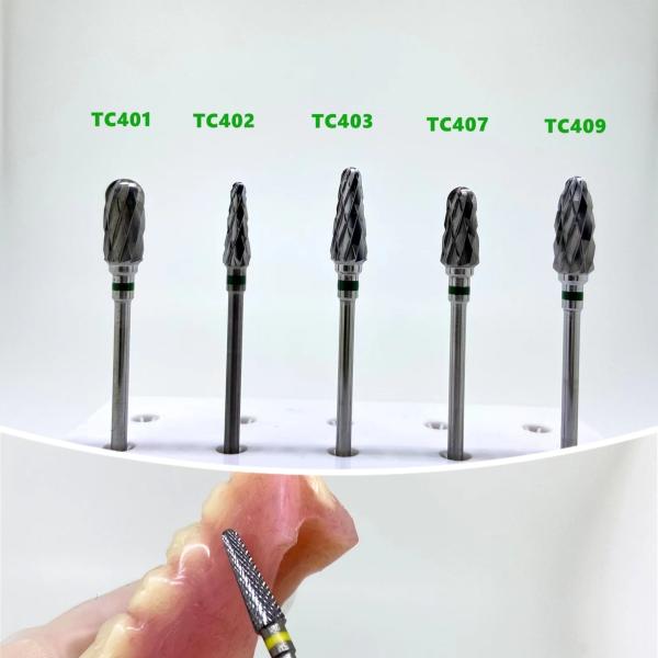 OEM Dental Diamond Burs Needle Shape Customized For Crown Preparation