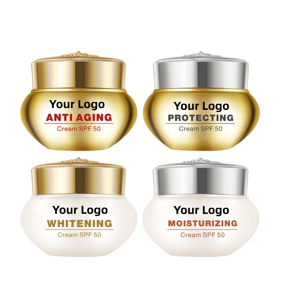 OEM ODM Korean Custom Brand Spf 50 Anti Aging Skincare Product Firm Moisturizing