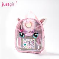 Pink Furry Plastic Pretend Makeup Set