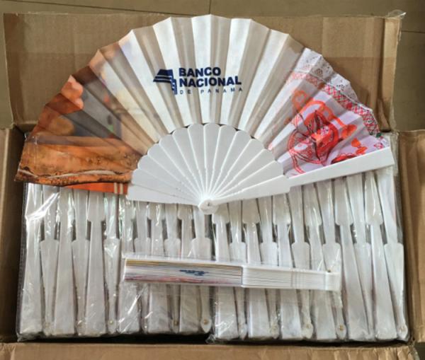 Rainbow Stripes Folding Hand Fan for Event Cruise Club Music Festival Rave Parade Gay Pride LGBT