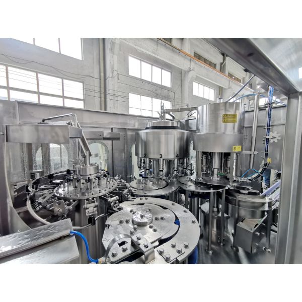 5000BPH Mineral Water Bottle Plant Machine With  Photoelectric Detection