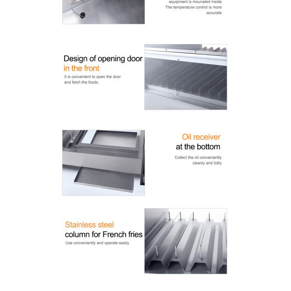 3 в 1 комбинированный шкаф для еды отопление дисплей нержавеющая сталь акриловый столешницы коммерческий