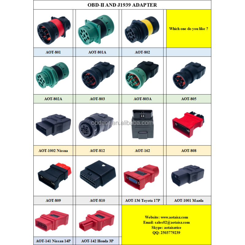 16PIN OBD Cable OBDII J1962 Male Connector to Open Plug Wire OBD Diagnostic Extension Cable 150g Voltage 12V/24V 12V/24V