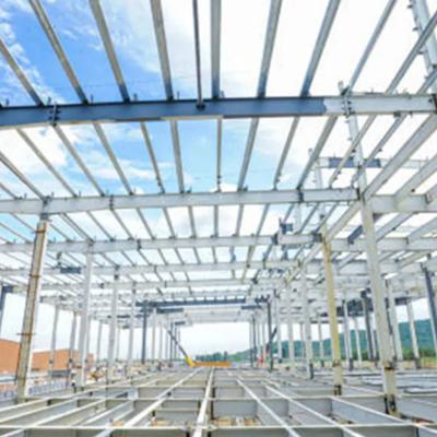 Light Weight Modular Prefabricated Metal Industrial Warehouse Construction Wind Resistant