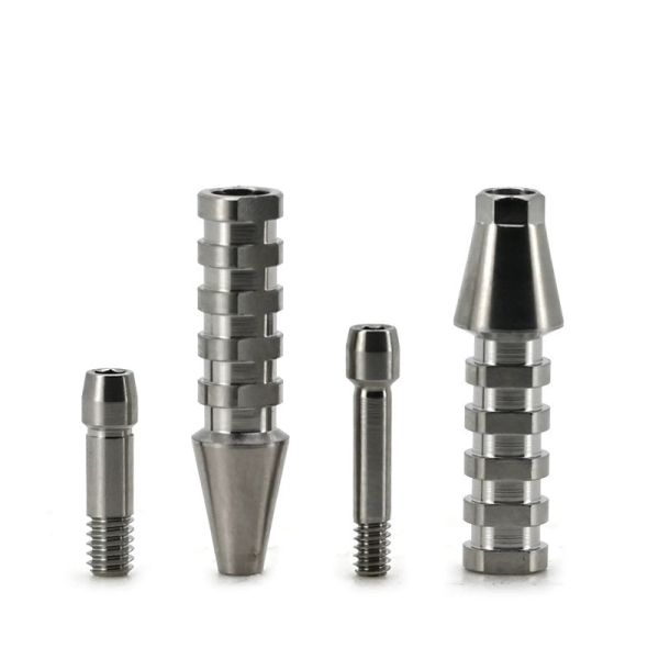 Osstem GS(TS)® HIossen® Titanium Temporary Abutment Compatible with  Mini / Regular (Engaging & Non-Engaging)