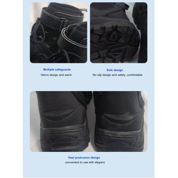 Ботинки спасения воды Nonslip удара поглощая, водоустойчивые стремительные ботинки спасения воды