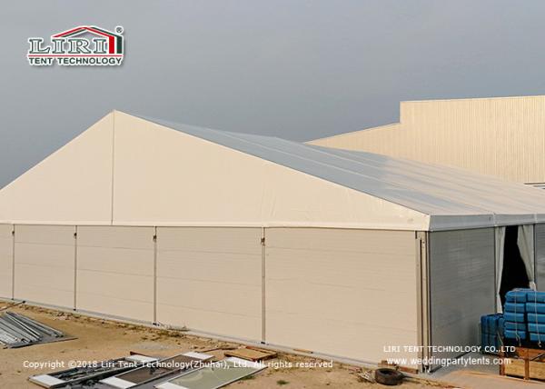 25 Meter Width Warehouse Marquee Canopy Tent with Steel Sandwich Panels