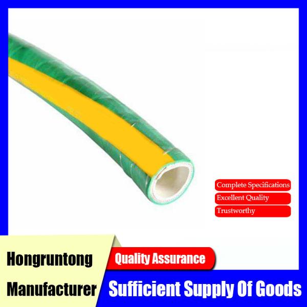 Resistant To Weathering Acid Transfer Hose Customizable With Camlock Flange
