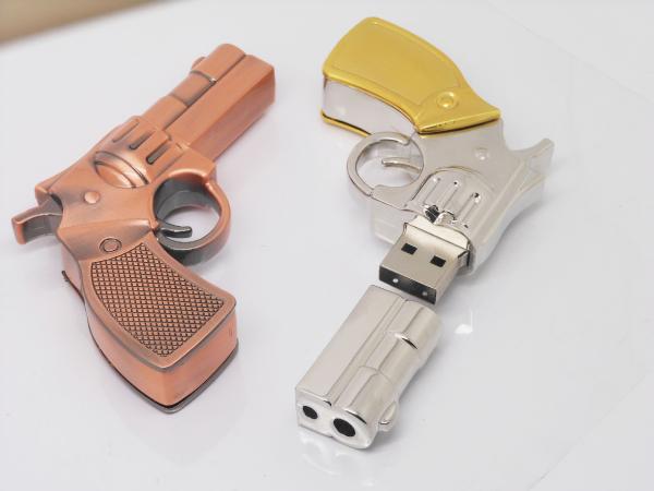 Kongst special usb flash drives/gun shaped usb metal marvel usb