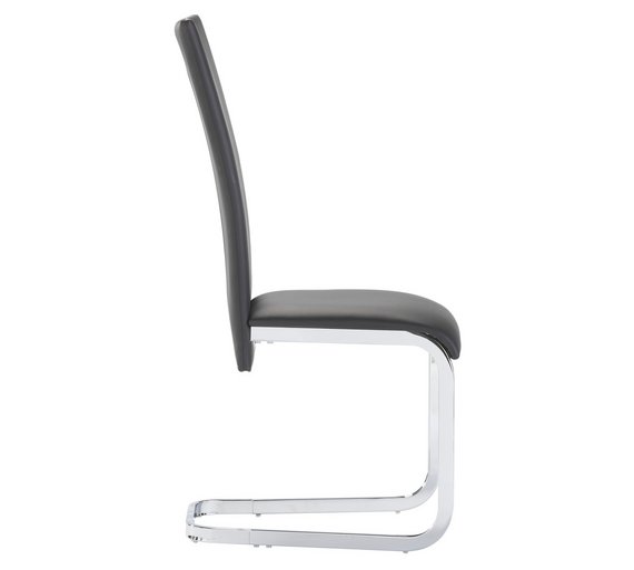 0.25CBM 42cm Modern Dining Chair With Brushed Stainless Steel
