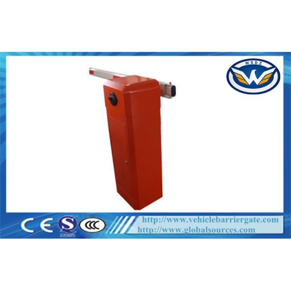 Red Parking Barrier Gate For All Parking Areas / Community / Industrial / Bus Station